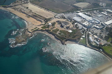 Caesarea Luftaufnahme